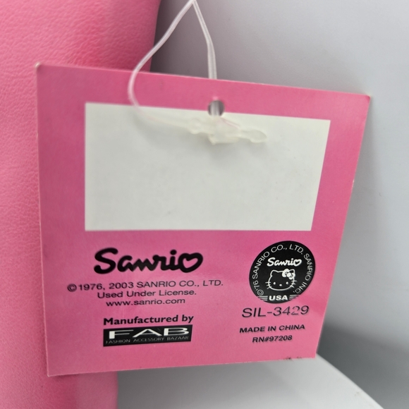 Sanrio Hello Kitty Pink Wallet with Mirror Vintage 2003 - Picture 11 of 11